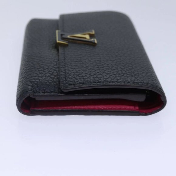 LOUIS VUITTON Portefeuille Capucines Compact Wallet Black - Picture 6 of 15